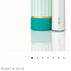 White and Teal Personal Electronic Device